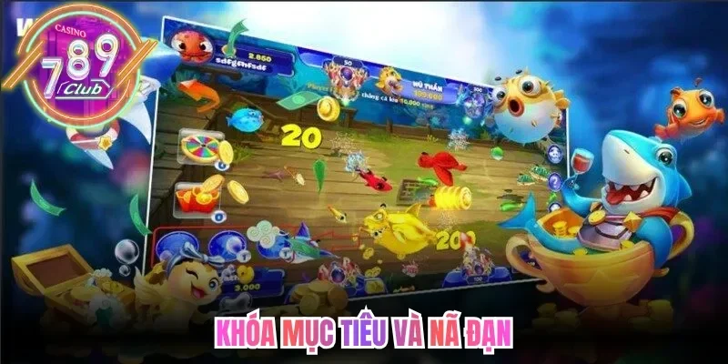 Bắn Cá Hoàng Kim 789Club – Đại Dương Săn Boss Xanh Chín 4 789club Khóa mục tiêu và nã đạn