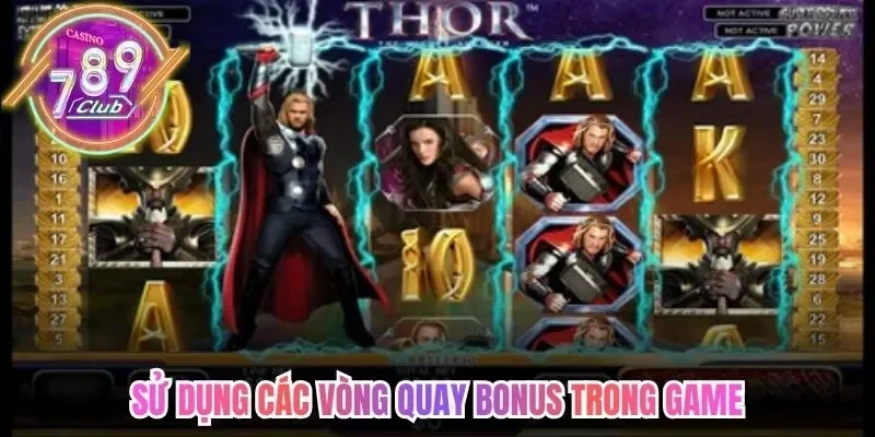 Nổ Hũ Avengers 789Club Bùng Nổ Cùng Anh Hùng Marvel 5 789club Sử dụng các vòng quay bonus trong game