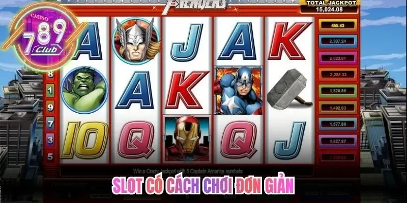 Nổ Hũ Avengers 789Club Bùng Nổ Cùng Anh Hùng Marvel 3 789club Slot có cách chơi đơn giản