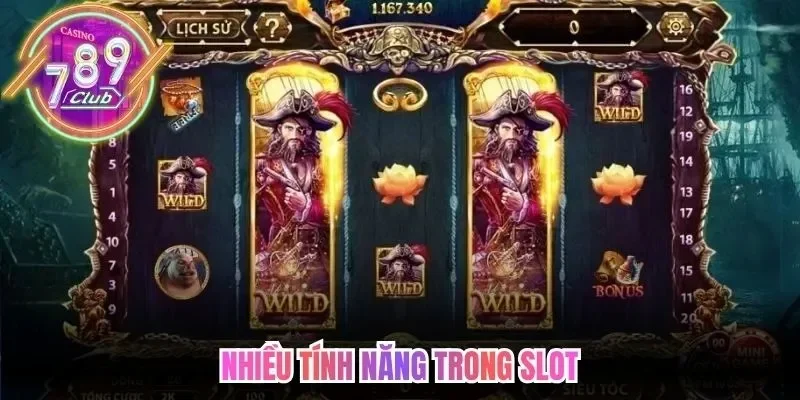Nổ Hũ Pirate King 789Club - Slot Hay Tìm Vàng Trên Biển 4 789club Nhiều tính năng trong slot